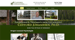 Desktop Screenshot of cliffordjohannsen.com